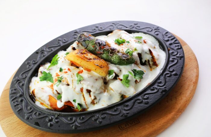 Chicken Adana Kebab With Yogurt