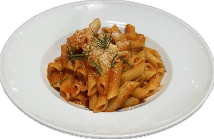 Penne Pasta With Tomato Sauce